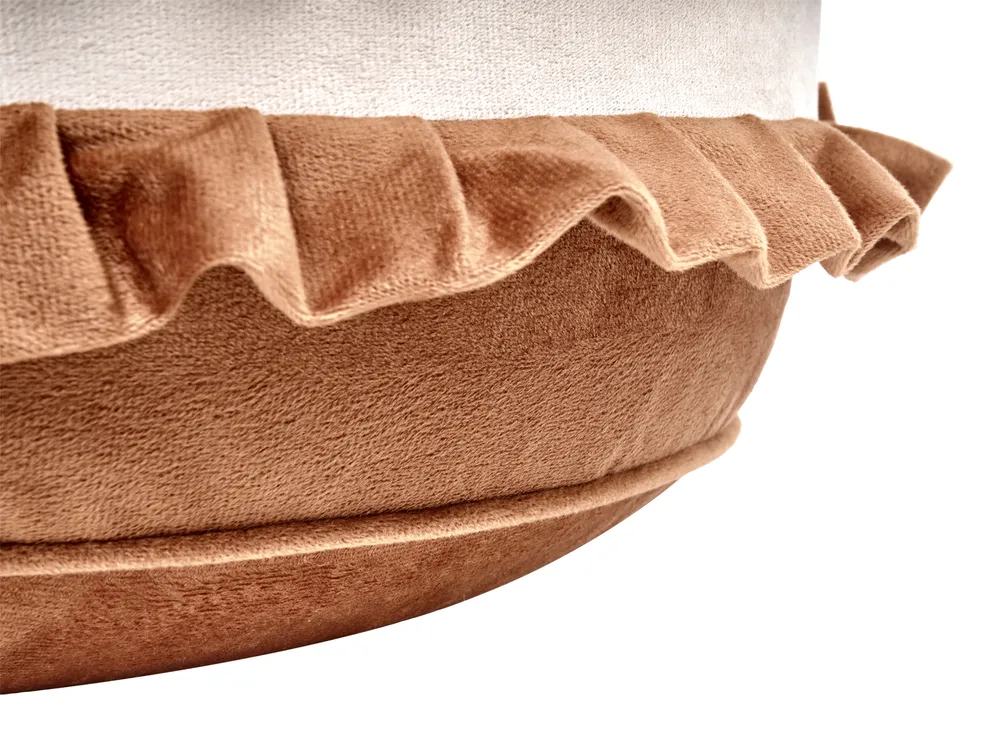 Barnpuff MAROT Sammet Brun_1046883