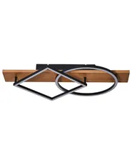 LED Ceiling Lamp AIRE Metal Black_1102926
