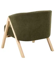 Armchair SKEI Boucle Dark Green_1027741