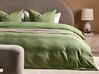 Duvet Cover Set SUMNER 220 x 240 cm Cotton Muslin Green