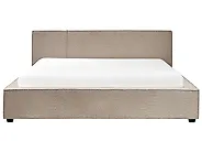 Bed Boucle MIRANDE 180 x 200 cm (EU Super King) Taupe_1178977