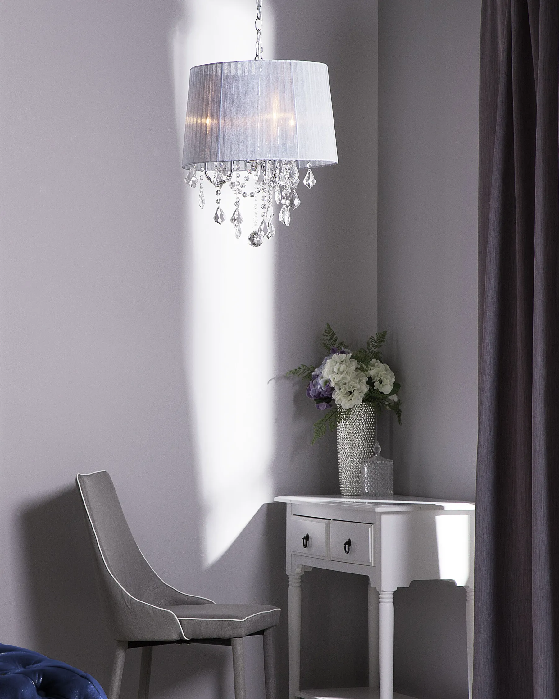 Ljuskrona EVANS Vit_741149