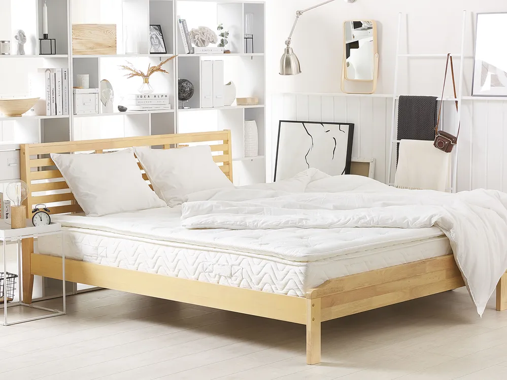 Memory Foam Pocket Spring Mattress AURA HYBRID PRO H2/3 Medium 140 x 200 cm (EU Double)_980006