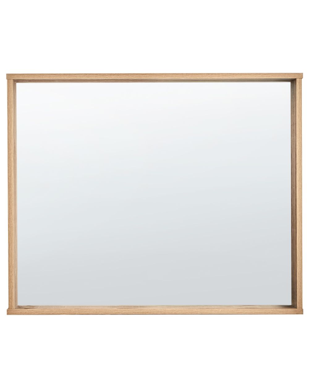 Seinäpeili ROSELL 80 cm 65 cm Vaaleanruskea