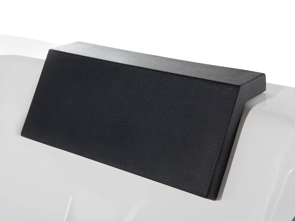 Corner Hot Tub with LED SAMANA 1530 x 710 mm White_762955