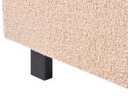 Waterbed Boucle ALBI 140 x 200 cm (EU Double) Beige_972070