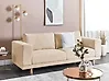 Sofa 3 Seater NIVALA Corduroy Beige