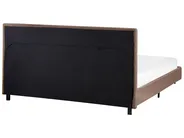 Bed Boucle ALBI 140 x 200 cm (EU Double) Brown_981591