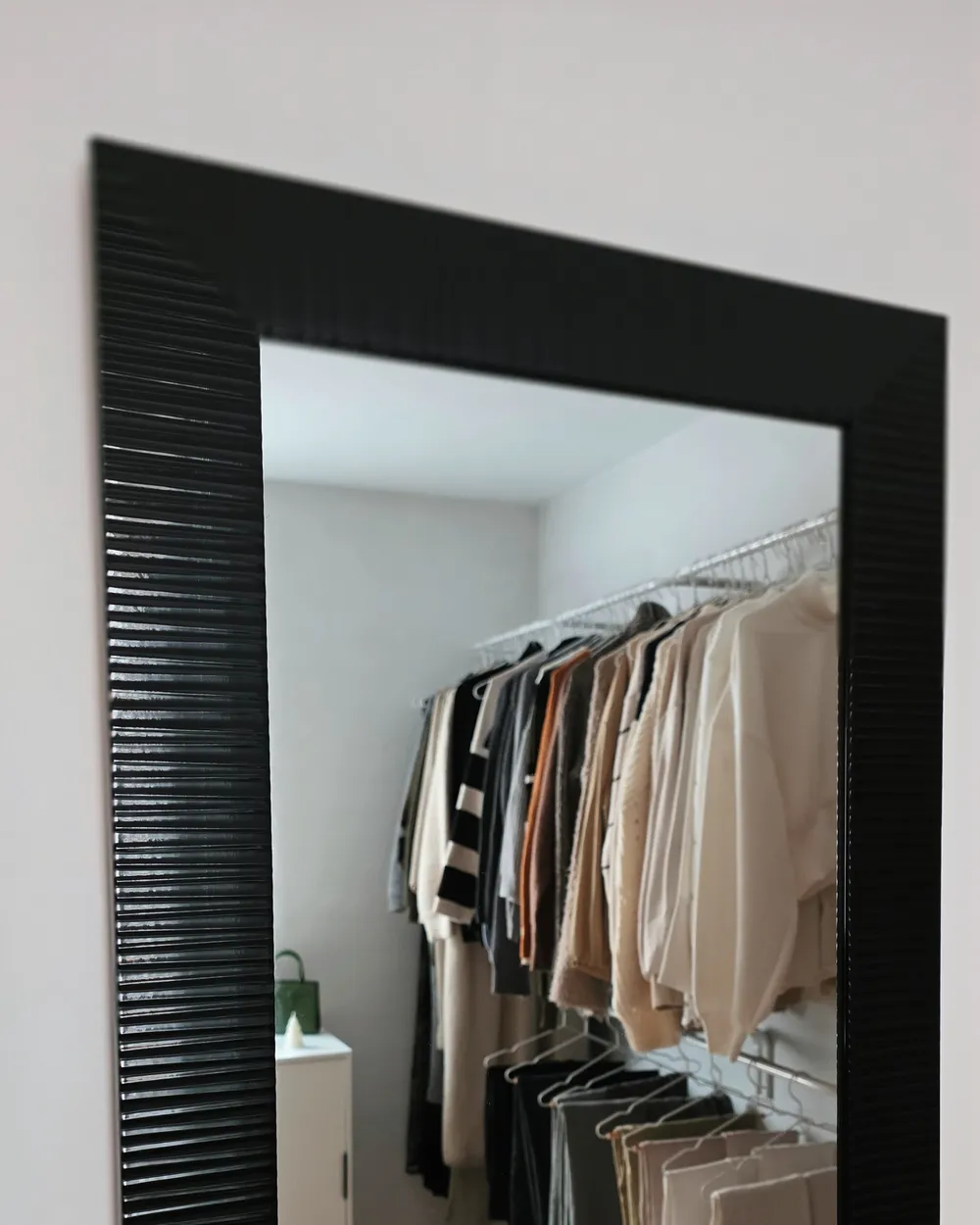 Wall Mirror DRAVEIL 50 cm 130 cm Black_1051553