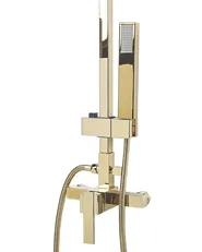 Mixer Shower Set with Rainshower TAGBO Gold_786923