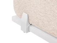 Skiljevägg för skrivbord WALLY 120 x 40 cm Beige_1071650