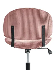 Office Chair KIANA Corduroy Pink_1042786