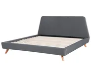 Bed Fabric VIENNE 180 x 200 cm (EU Super King) Grey_814344