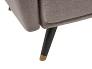 Sofa Bed 3 Seater VIMMERBY Fabric Light Brown_900082
