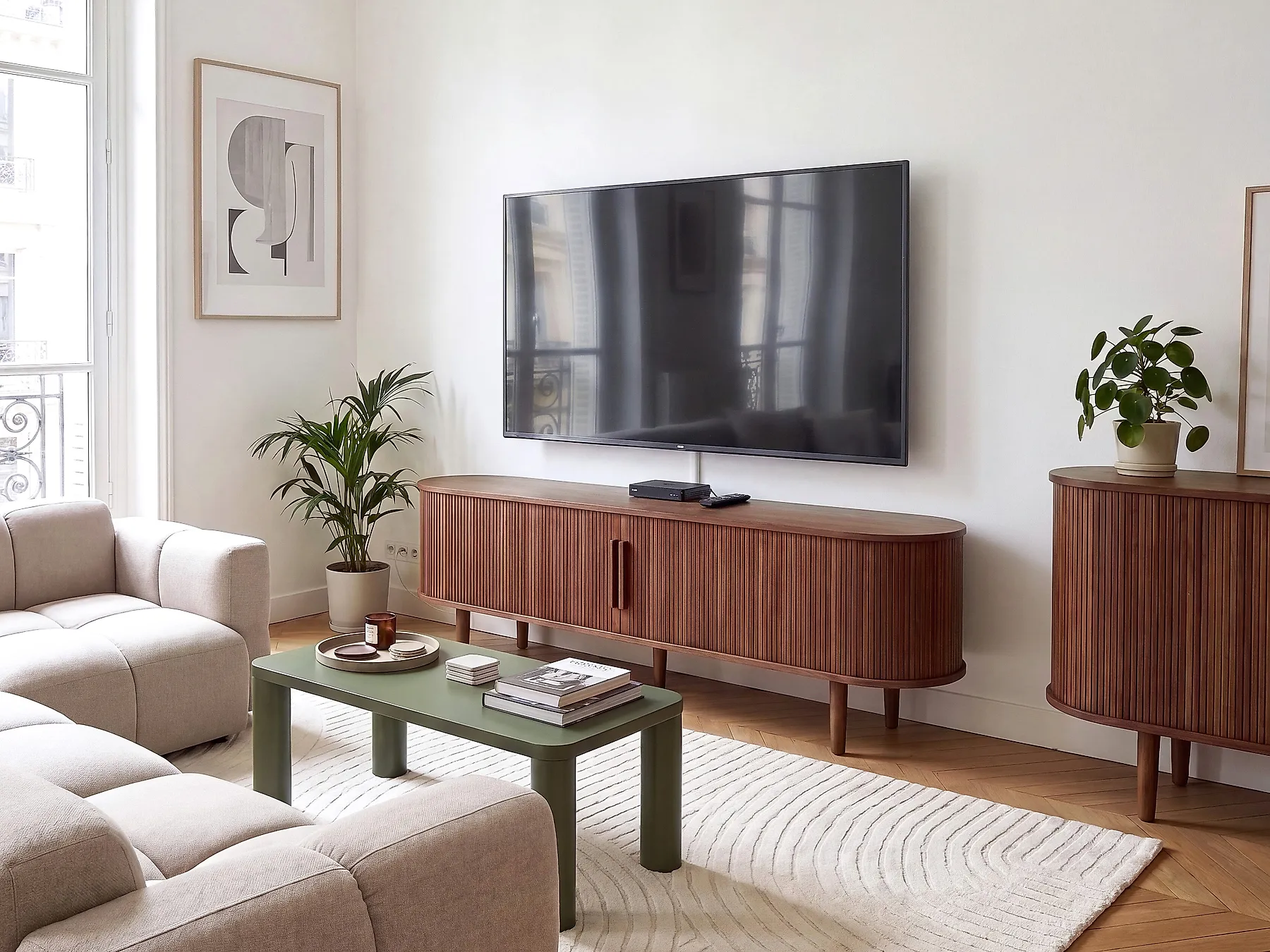 TV-taso SORELL Tummanruskea_1166620