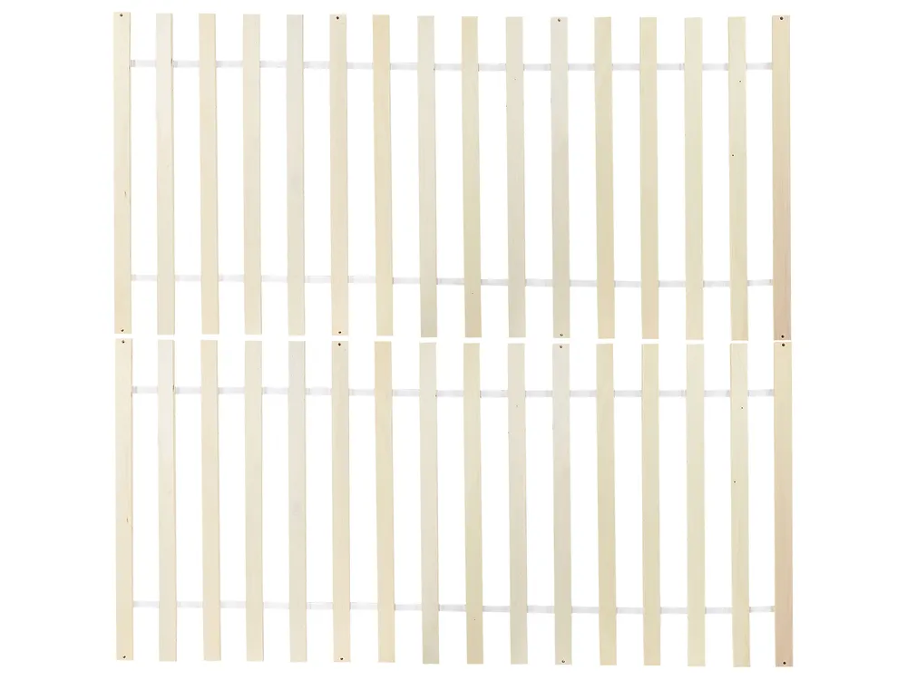 Bed Pine Wood ROYAN 180 x 200 cm (EU Super King) Light Brown_925268