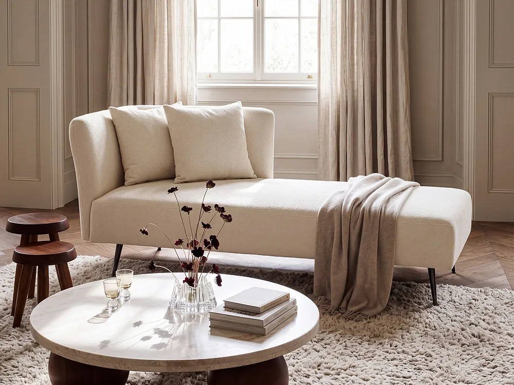 Left-Hand Chaise Longue RIOM Boucle Off-White_1153862