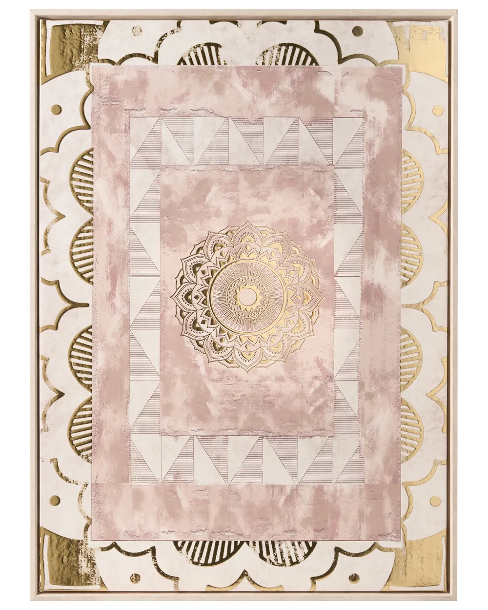 Canvas CALLAN Abstract Motif Gold