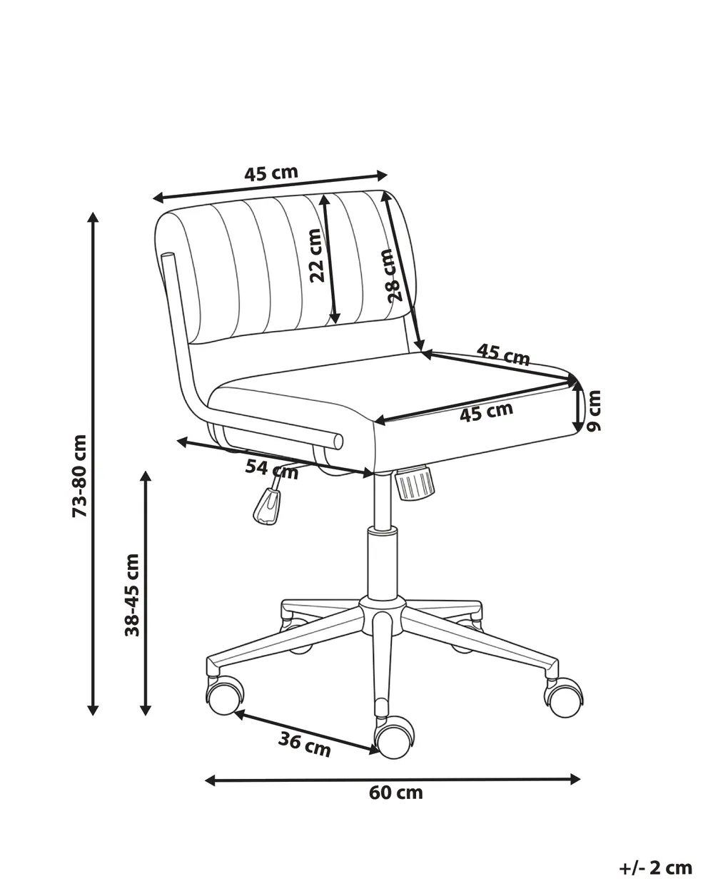 Desk Chair ARLOFT Olive Green_1159716