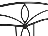Bed Metal ANTLIA 140 x 200 cm (EU Double) Black_806578