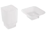 6-Piece Bathroom Hardware Set ZORRITOS with Towel Bars and Hooks Metal Silver_989403