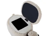 Storage Animal Stool SHEEP Sheep Fabric Light Beige_852409