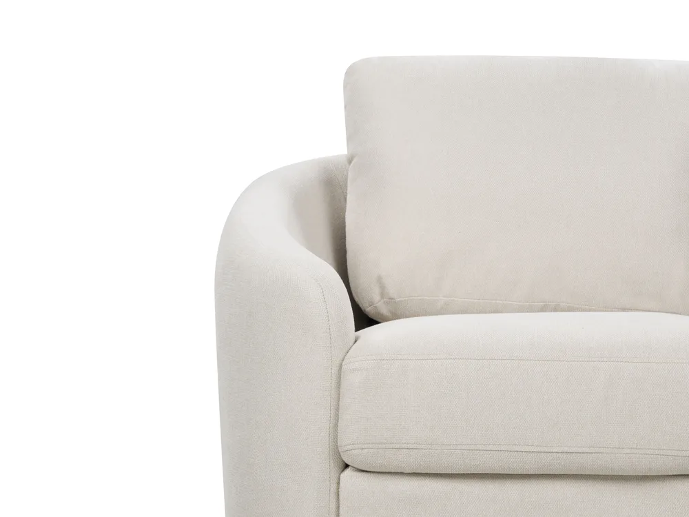 Sofa 2 Seater TROSA Fabric Light Beige_910920
