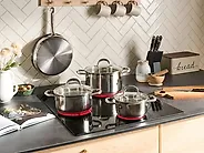 Keittoastiasetti 7 osaa CORECHEF Ruostumaton teräs Hopea_1174089