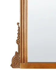 Wall Mirror SUSSEY 75 cm 78 cm Gold_900174