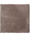 Korkeanukkainen matto EVREN Vaaleanruskea 200 x 200 cm
