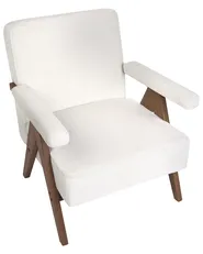 Armchair EVJE Boucle Off-White_927195