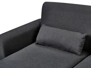 Hörnbäddsoffa 3-sits OLLSTA Svart Högervänd_939309