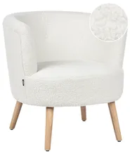 Armchair ODENZEN Boucle White_947629