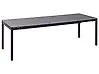 Jatkettava puutarhapöytä TOFANE 198/248 cm 90 cm Harmaa