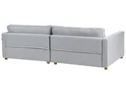 Sofa 3 Seater VINSTRA Fabric Grey_929418
