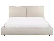 Waterbed Fabric VINAY 160 x 200 cm (EU King Size) Beige_881090