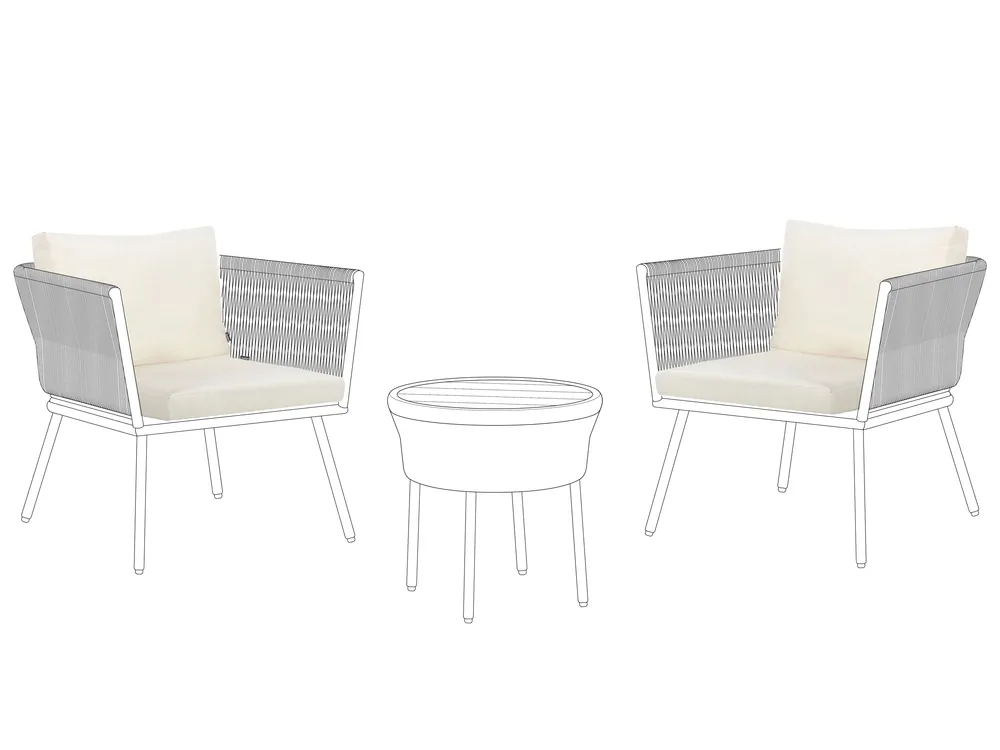 Outdoor Cushion Cover Set GARGANO Light Beige