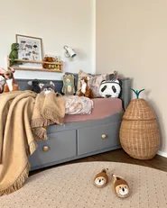 Kids Basket Pear VAGSOY Rattan Natural_856324
