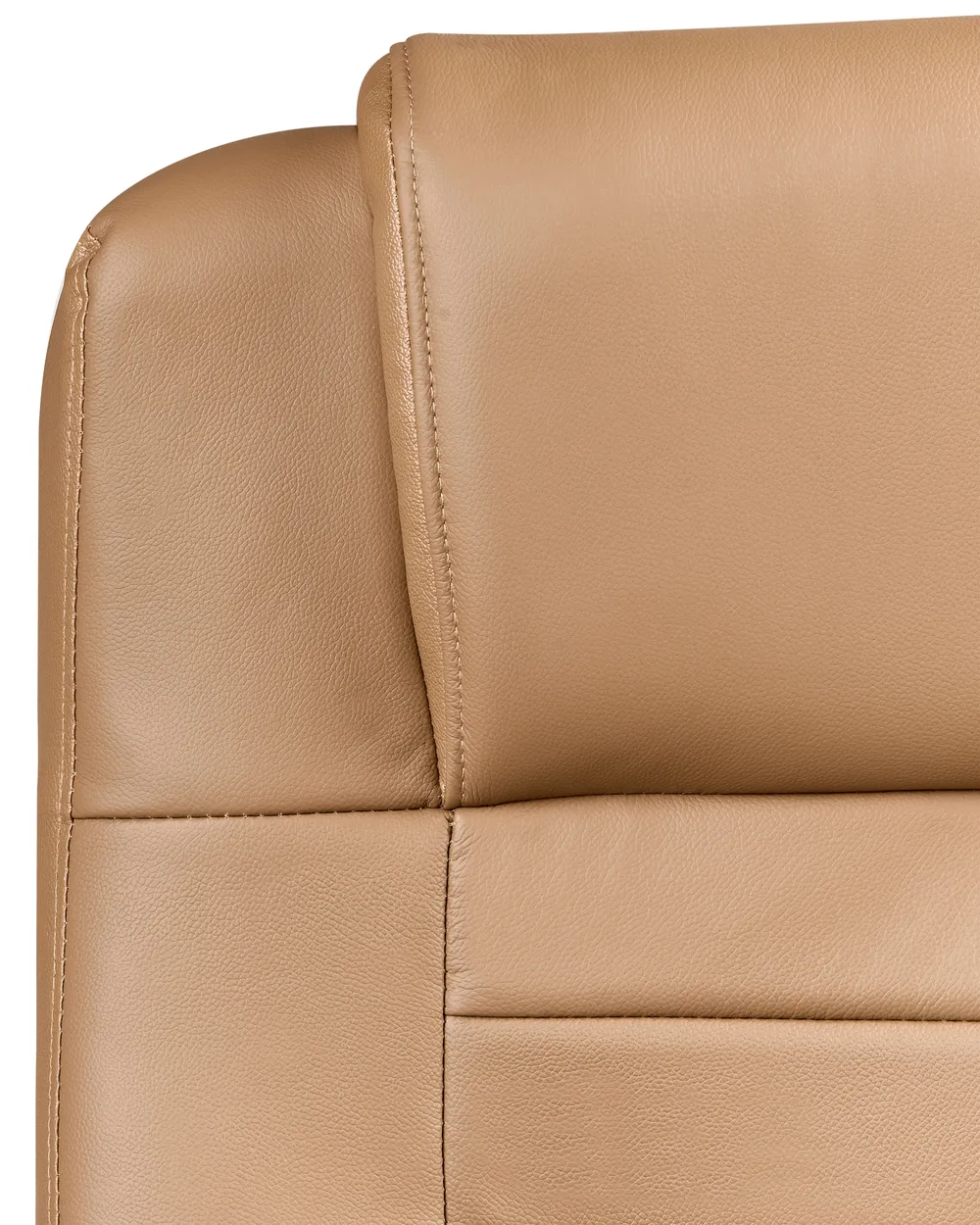 Massage Chair DIAMOND with Heating Leather Light Brown_1016778