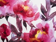 Set med 2 utomhusdynor LANROSSO Blommigt tryck 40 x 40 cm Rosa_881442