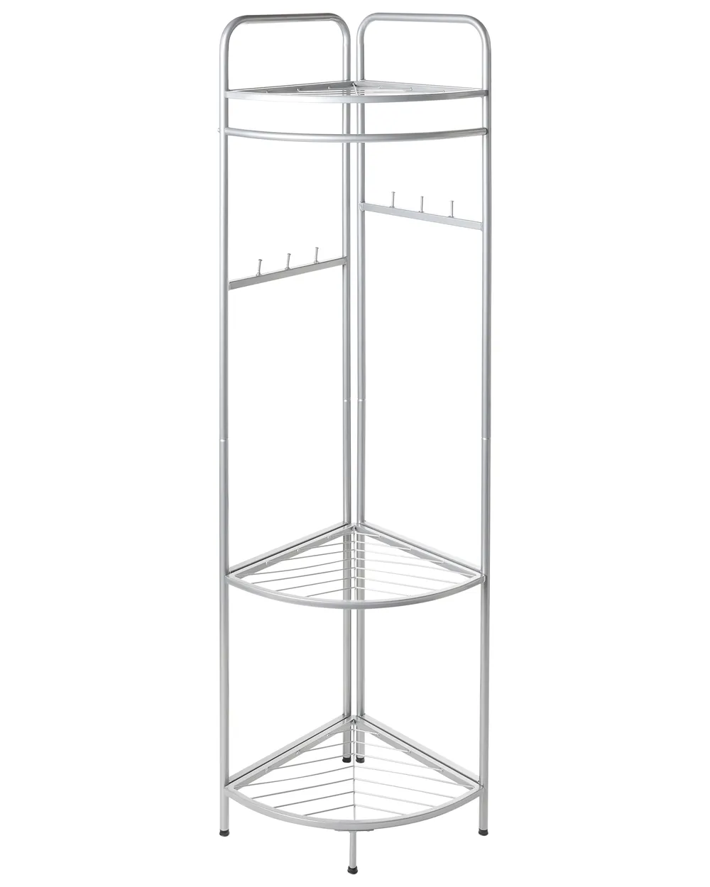 Corner Coat Stand LAWTON Silver