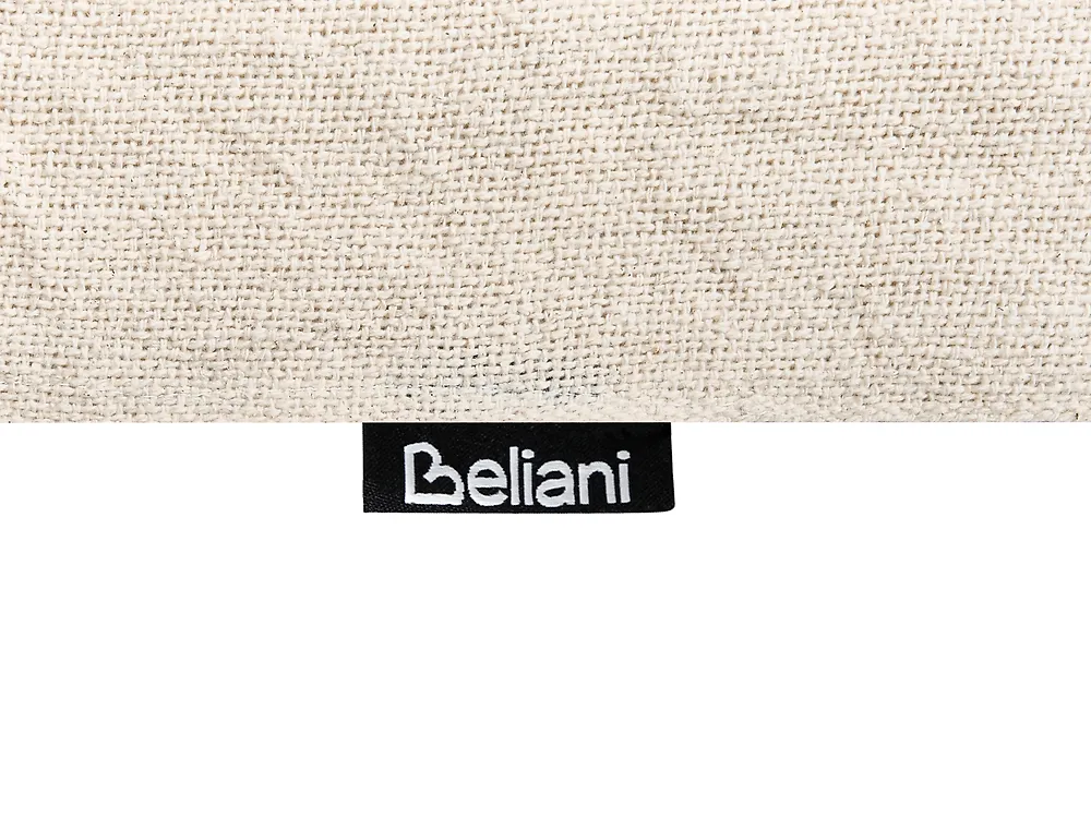 Blanket KHARI Cotton 150 x 200 cm Light Beige_1067479