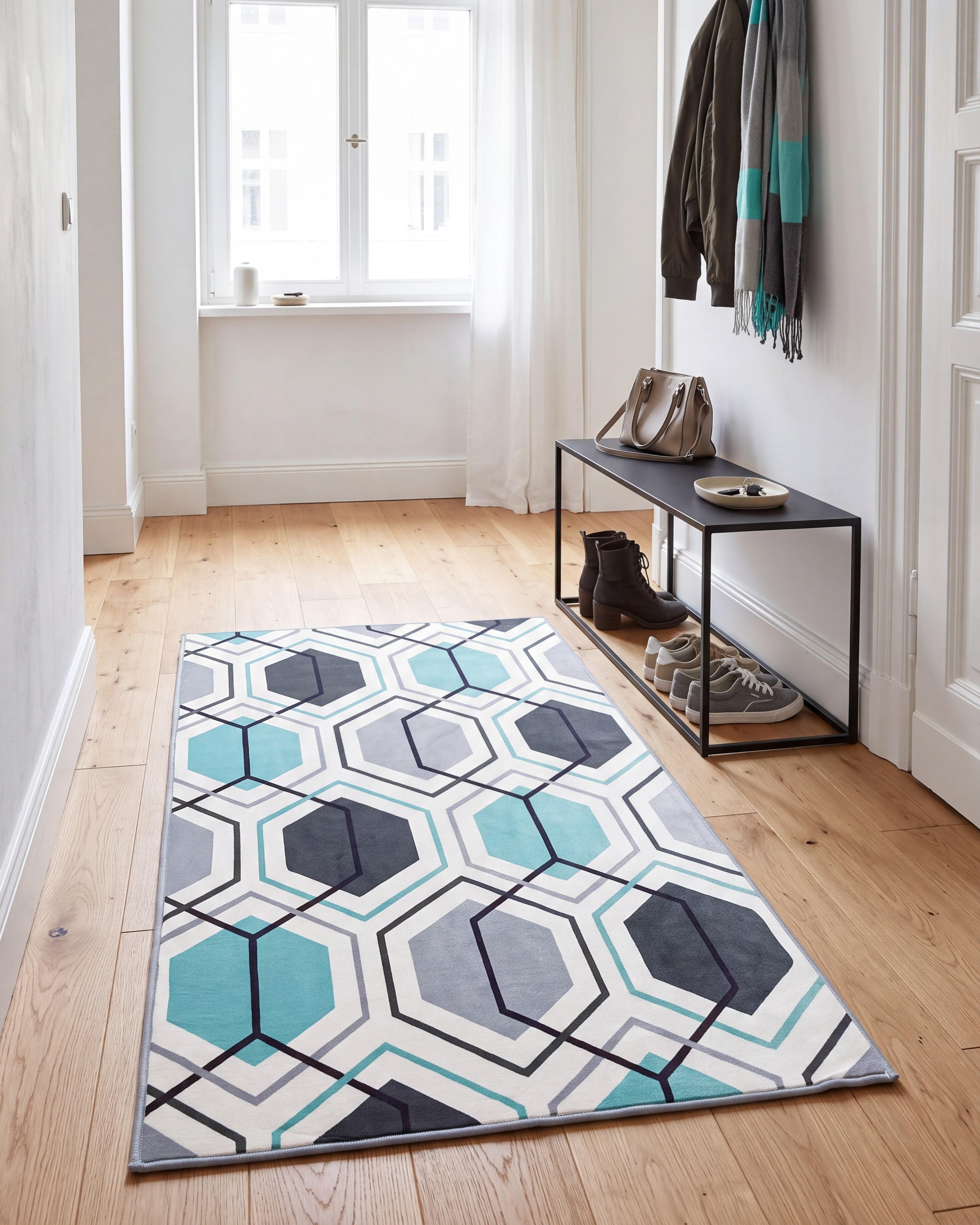 Rug GIRESUN Multicolour 80 x 150 cm_1176837