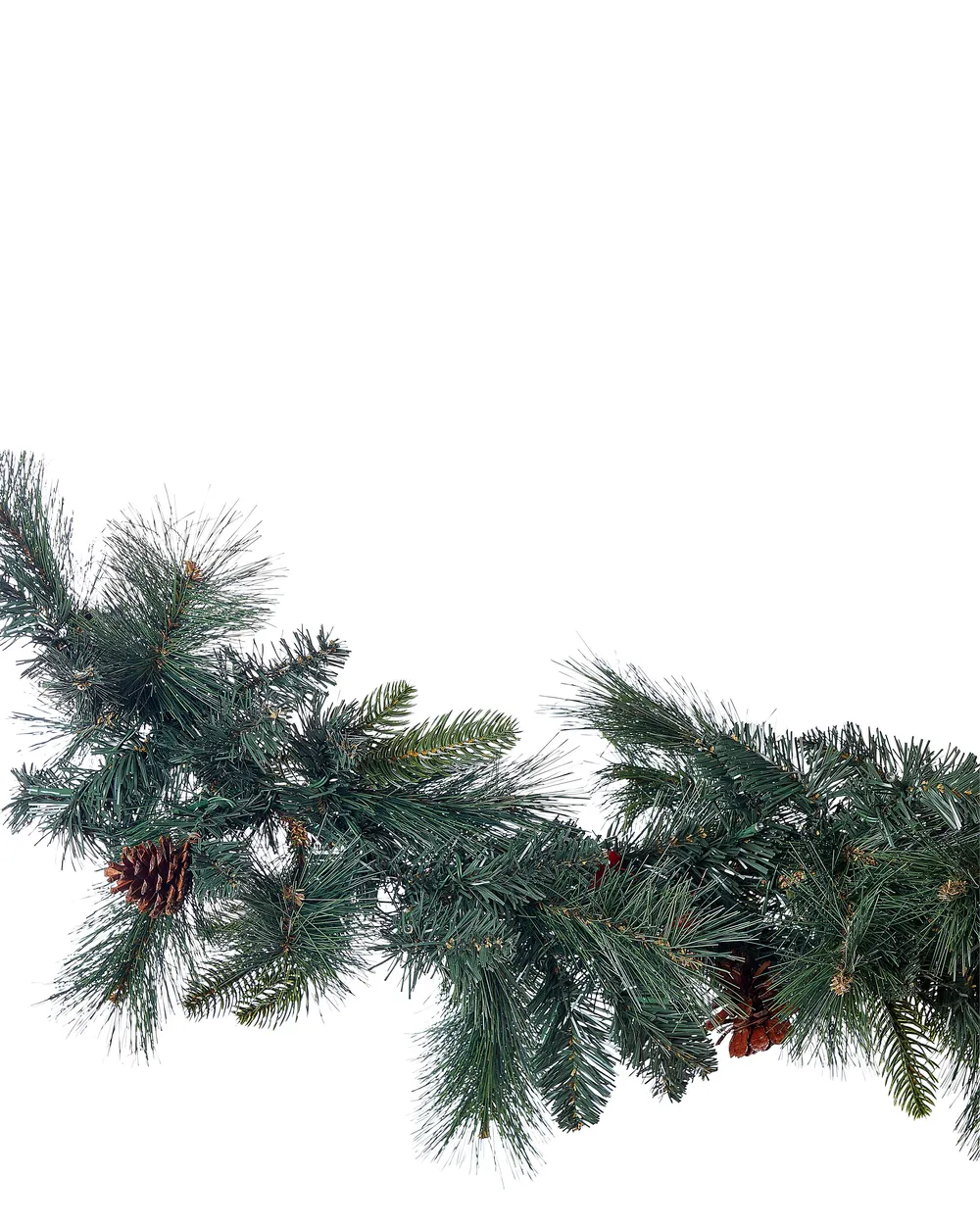 Christmas Garland LED WHITEHORN 180 cm Dark Green_881151