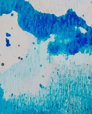 Matta BOZAT Blå 140 x 200 cm_755354