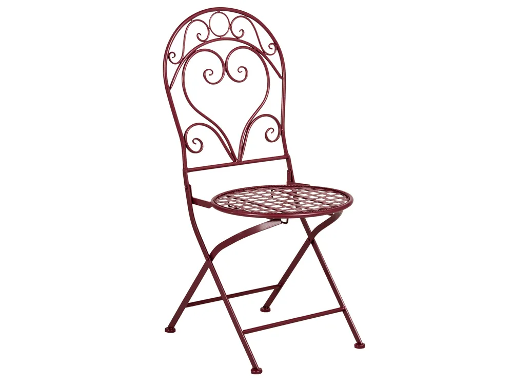 Caféset ALBINIA Metall Vinröd_1016244