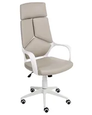Office Chair DELIGHT II Faux Leather Taupe_1024831