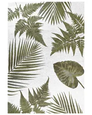 Rug BARZAH Green 200 x 300 cm Cotton_854028