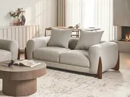 Sofa 2 Seater VINLIDEN Taupe_1048629
