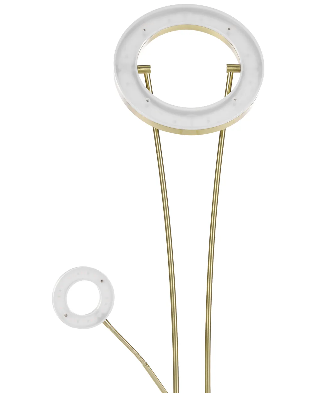 LED Floor Lamp KENNET  with Dimmer Metal Brass_1141496